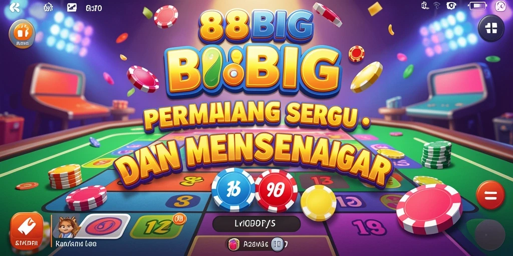 Tampilan menarik dari gameplay Bingo di 88BIG.