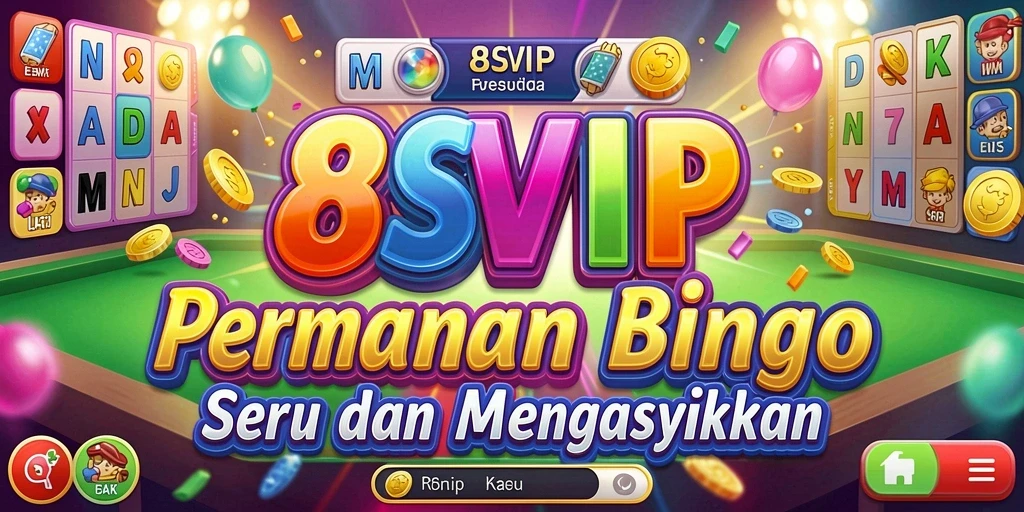 Tampilan gameplay Bingo dalam 8SVIP yang menarik dan interaktif.