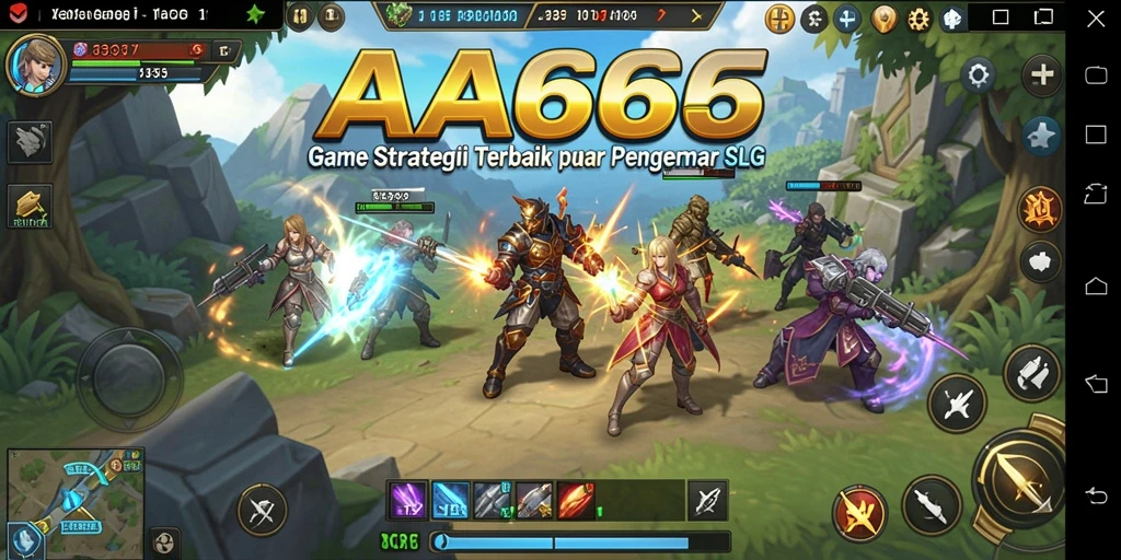 Tampilan gameplay <strong>AA666</strong> yang penuh strategi dan tantangan.