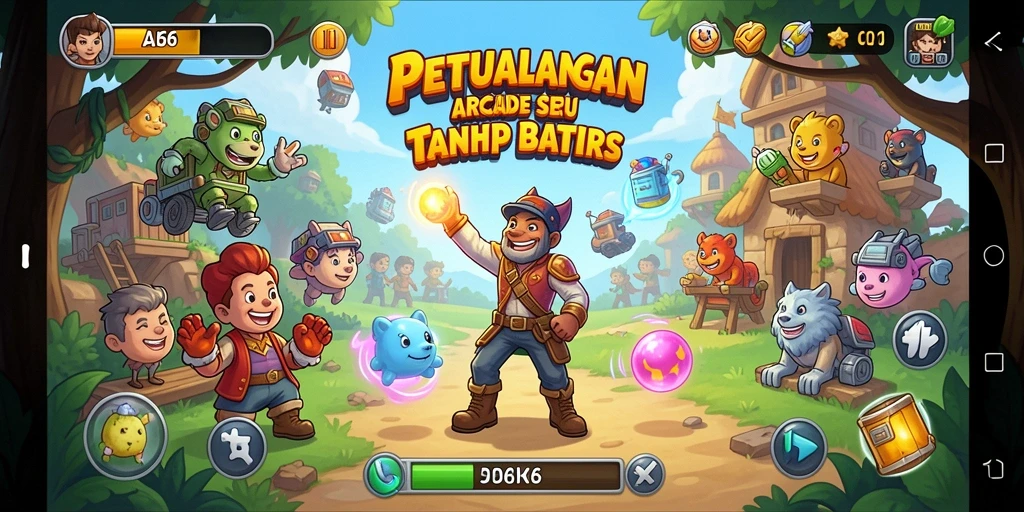 Gameplay seru dan menantang di API66.