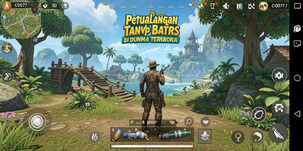 Gameplay seru dalam dunia terbuka C0077.