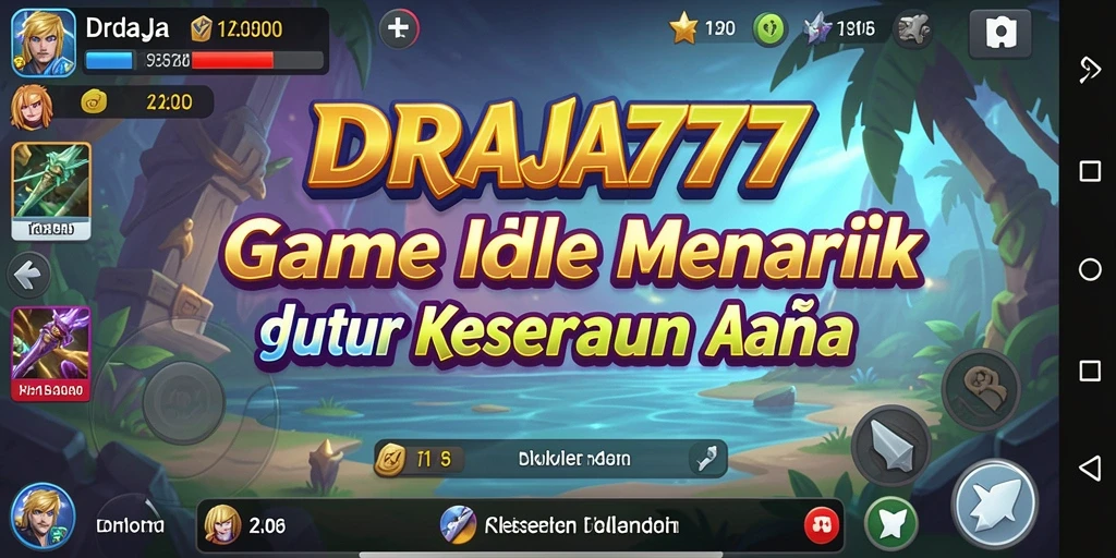 Tampilan gameplay DRAJA777 yang menarik dan seru.