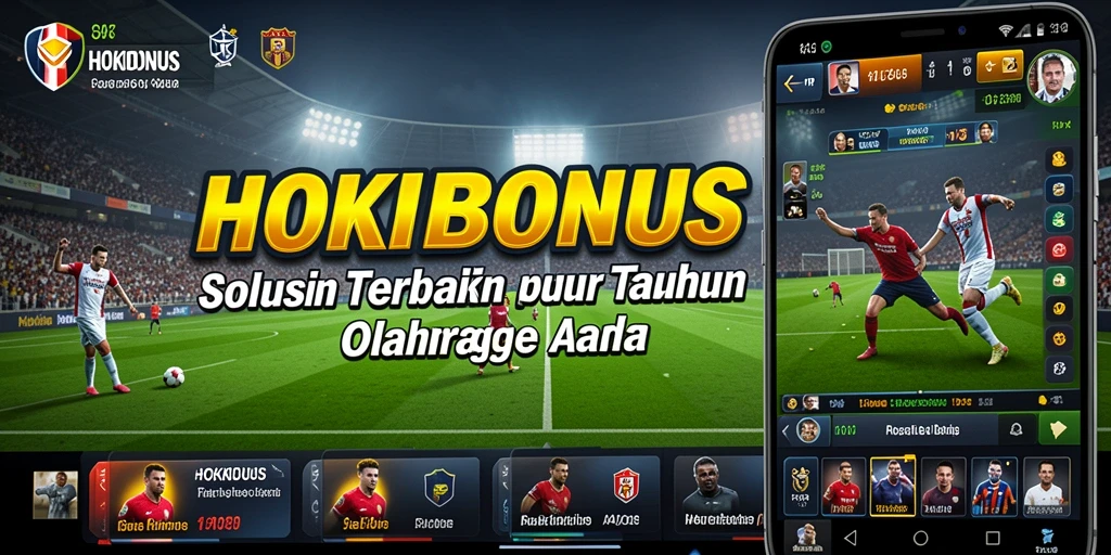 Tangkapan layar HOKIBONUS yang menampilkan pengalaman taruhan olahraga yang mendebarkan.