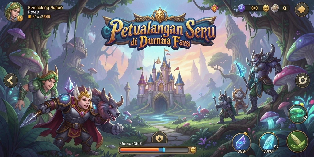 Tampilan gameplay menakjubkan dari RR89 dalam petualangan seru.