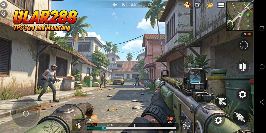 Screeenshot gameplay menampilkan aksi seru dalam ULAR288.
