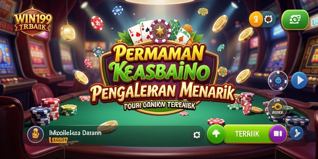 Screenshot permainan WIN199 menampilkan suasana Kasino yang mengasyikkan.